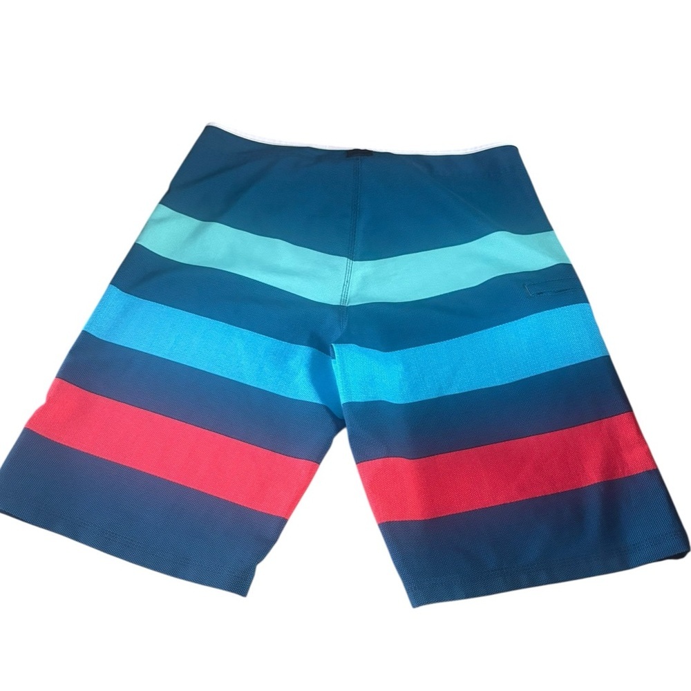 LOT OF 3 AMERICAN EAGLE & BURNSIDE SWIM TRUNKS SHORTS BEACH POOL SURF SIZE 32 - Picture 4 of 16